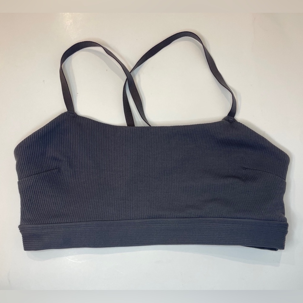 Abercrombie‎ & Fitch Women's Charcoal Bralette Size M